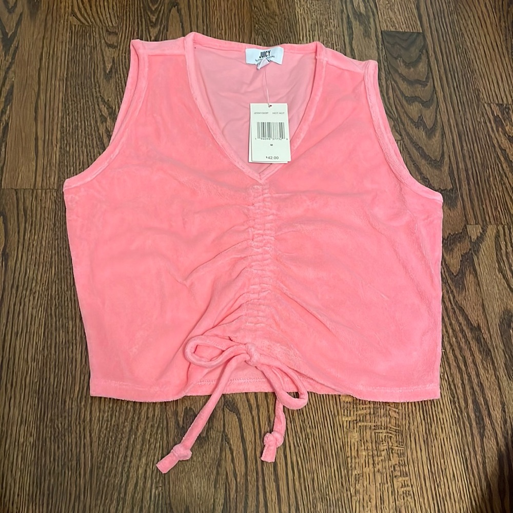 Pink JUICY cropped tank